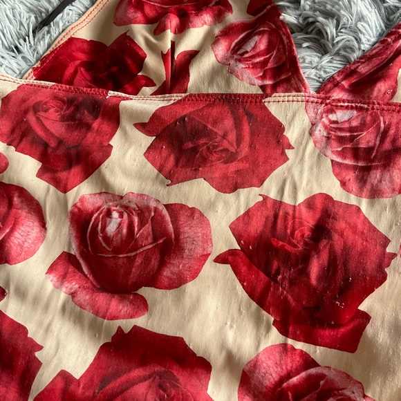 Vintage TRIPP NYC Rose Halter Tank: size S - Picture 8 of 10